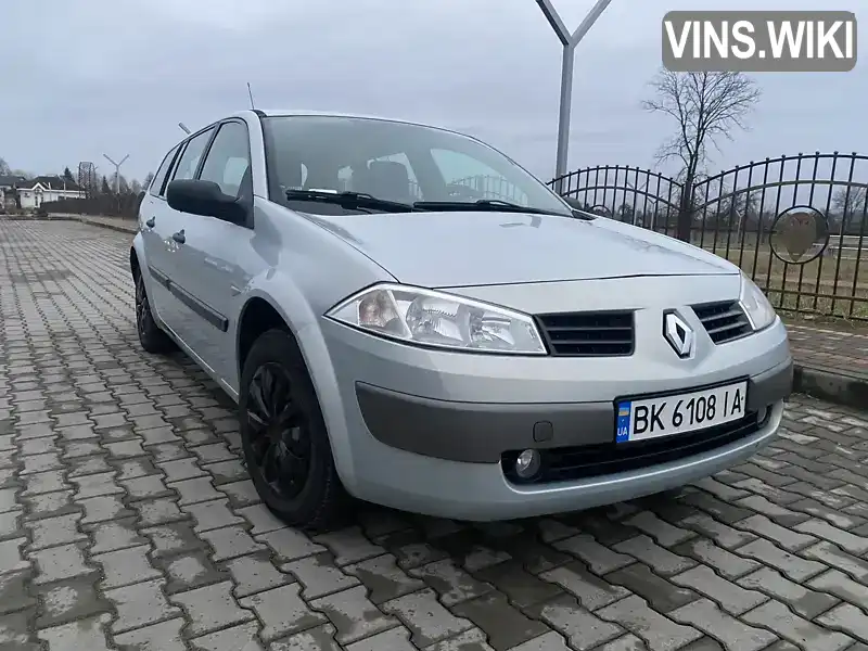 Універсал Renault Megane 2004 1.46 л. Ручна / Механіка обл. Рівненська, Сарни - Фото 1/19