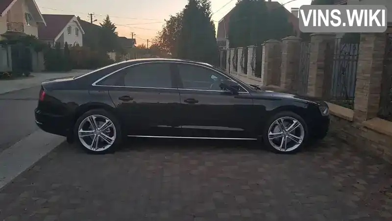 Седан Audi A8 2012 3 л. Автомат обл. Закарпатська, Ужгород - Фото 1/21