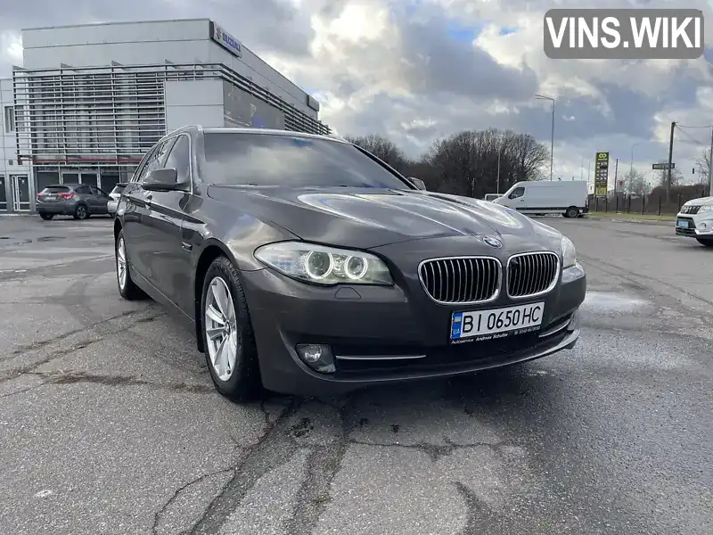 Універсал BMW 5 Series 2012 2 л. Автомат обл. Полтавська, Полтава - Фото 1/21