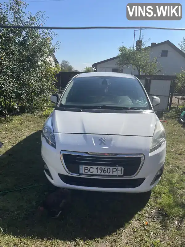 Мікровен Peugeot 5008 2015 1.56 л. Автомат обл. Львівська, Львів - Фото 1/21