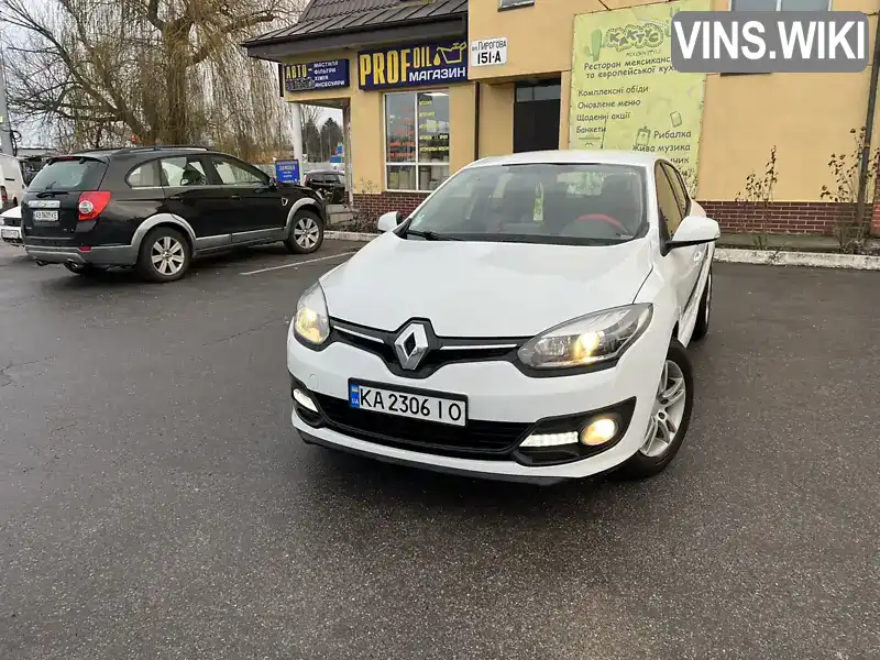 Хетчбек Renault Megane 2015 1.5 л. Ручна / Механіка обл. Чернігівська, Чернігів - Фото 1/21