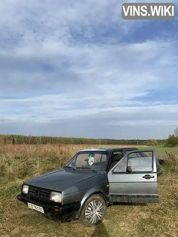 Седан Volkswagen Jetta 1987 1.3 л. Ручна / Механіка обл. Чернігівська, Корюківка - Фото 1/10