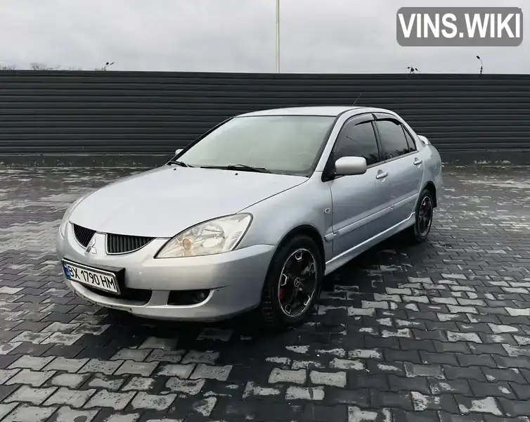 Седан Mitsubishi Lancer 2005 2 л. Ручна / Механіка обл. Хмельницька, Кам'янець-Подільський - Фото 1/14