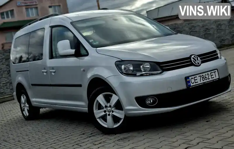 Мінівен Volkswagen Caddy 2014 1.6 л. Автомат обл. Чернівецька, Чернівці - Фото 1/21