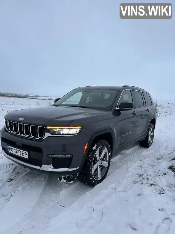 Позашляховик / Кросовер Jeep Grand Cherokee 2021 3.6 л. Автомат обл. Тернопільська, Бучач - Фото 1/11