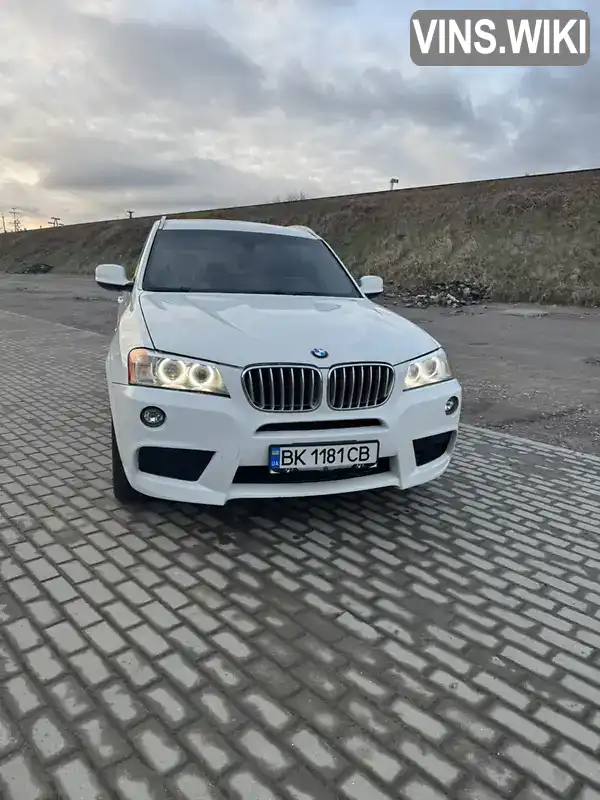 Позашляховик / Кросовер BMW X3 2013 3 л. Автомат обл. Рівненська, Сарни - Фото 1/9