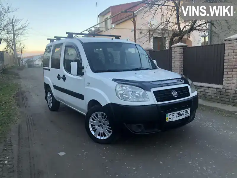 Мінівен Fiat Doblo 2008 1.3 л. Ручна / Механіка обл. Чернівецька, Чернівці - Фото 1/13