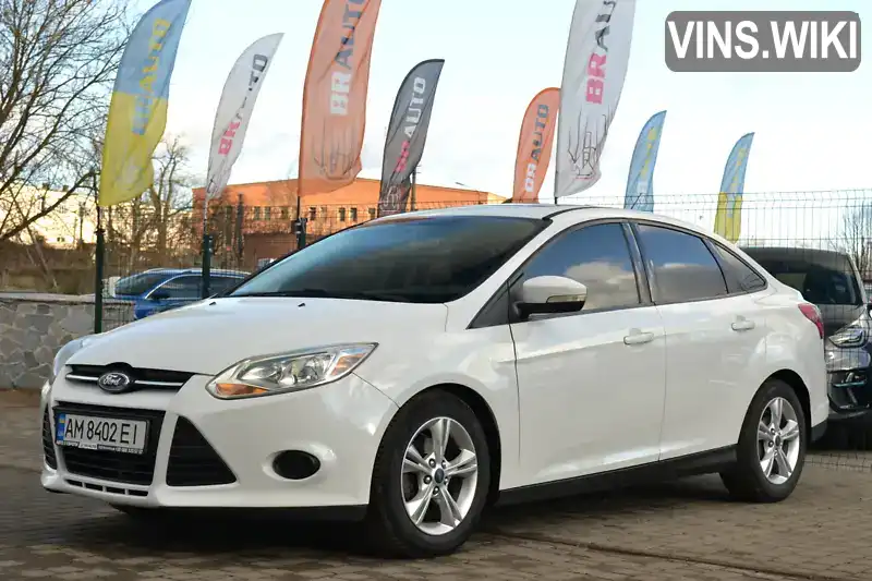 Седан Ford Focus 2014 2 л. Автомат обл. Житомирська, Бердичів - Фото 1/21