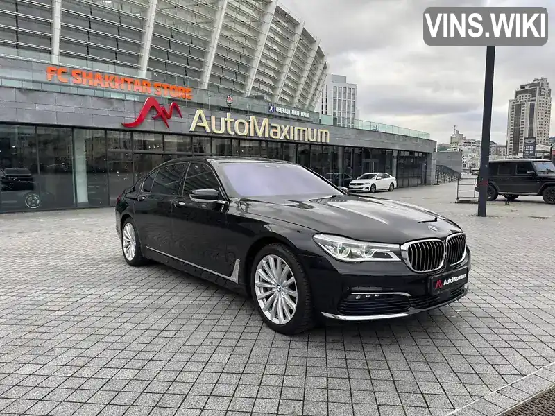 Седан BMW 7 Series 2017 2.99 л. Автомат обл. Київська, Київ - Фото 1/21