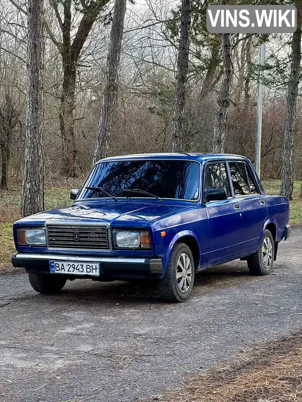 Седан ВАЗ / Lada 2107 2007 1.45 л. Ручна / Механіка обл. Кіровоградська, Кропивницький (Кіровоград) - Фото 1/12