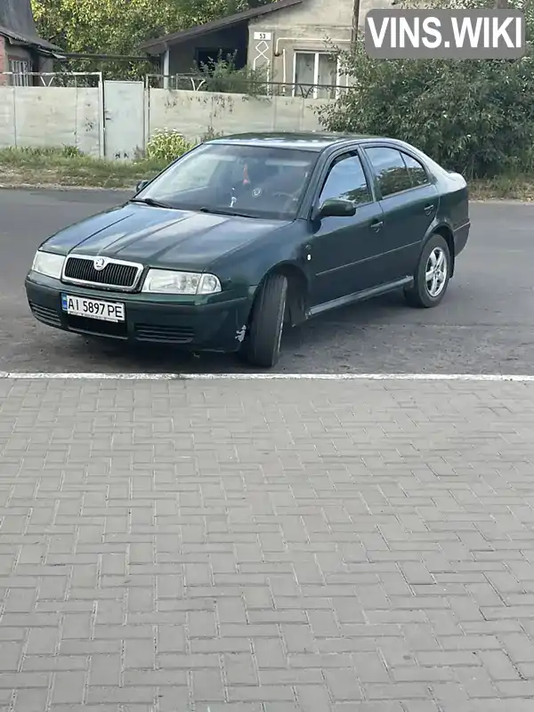 Ліфтбек Skoda Octavia 2000 1.6 л. Ручна / Механіка обл. Полтавська, Гребінка - Фото 1/13