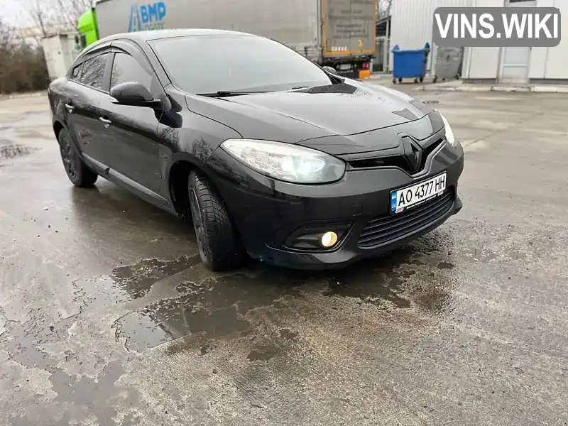 Седан Renault Fluence 2014 1.46 л. обл. Закарпатская, Мукачево - Фото 1/17