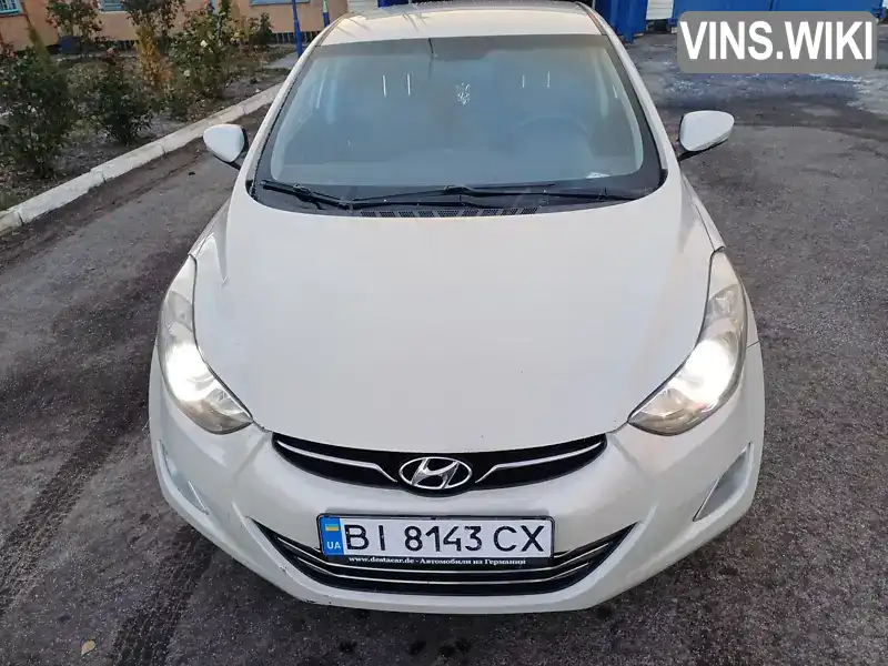 KMHDH41EACU428336 Hyundai Elantra 2012 Седан 1.8 л. Фото 4