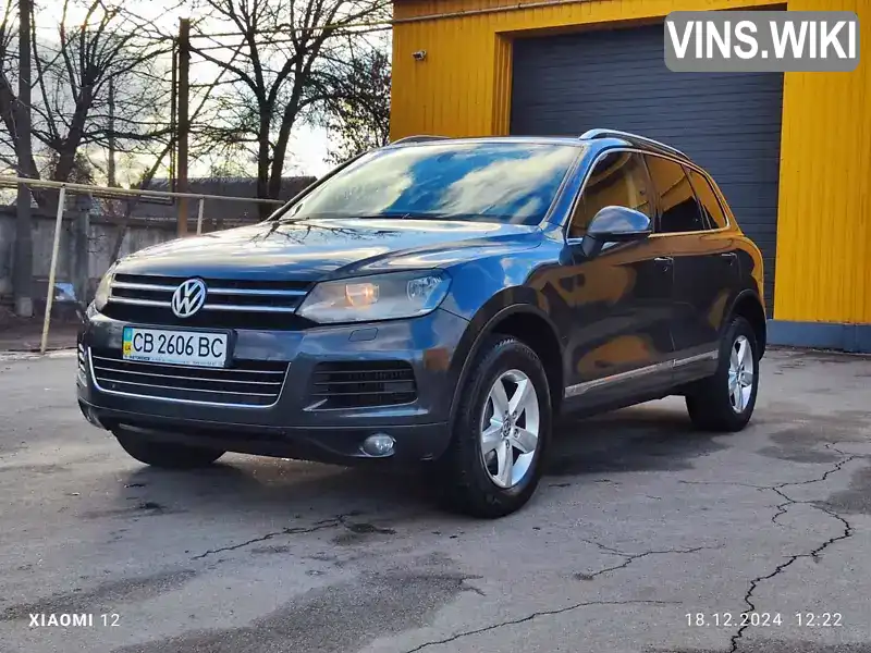 Позашляховик / Кросовер Volkswagen Touareg 2012 2.97 л. Автомат обл. Чернігівська, Чернігів - Фото 1/20