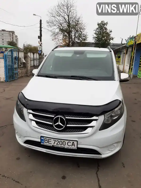 Мінівен Mercedes-Benz Vito 2020 2.14 л. Ручна / Механіка обл. Миколаївська, Первомайськ - Фото 1/18