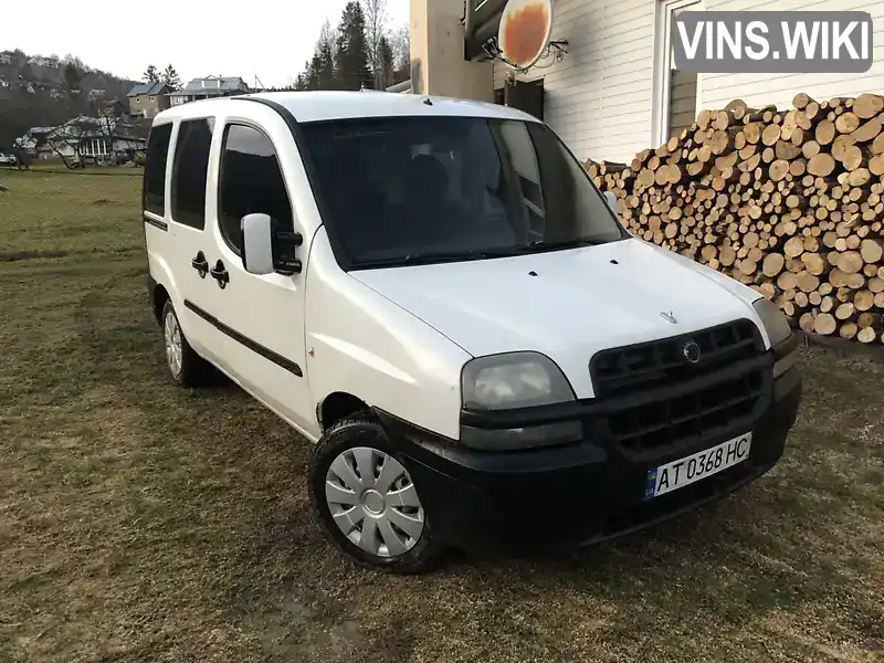 Мінівен Fiat Doblo 2004 1.9 л. Ручна / Механіка обл. Івано-Франківська, Косів - Фото 1/9