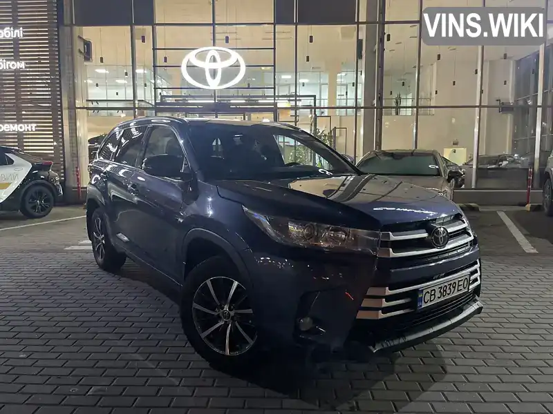 Позашляховик / Кросовер Toyota Highlander 2017 3.46 л. Автомат обл. Чернігівська, Чернігів - Фото 1/21