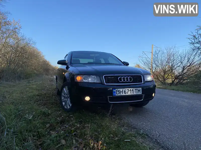 Седан Audi A4 2004 1.9 л. Ручна / Механіка обл. Одеська, location.city.velykodolynske - Фото 1/12