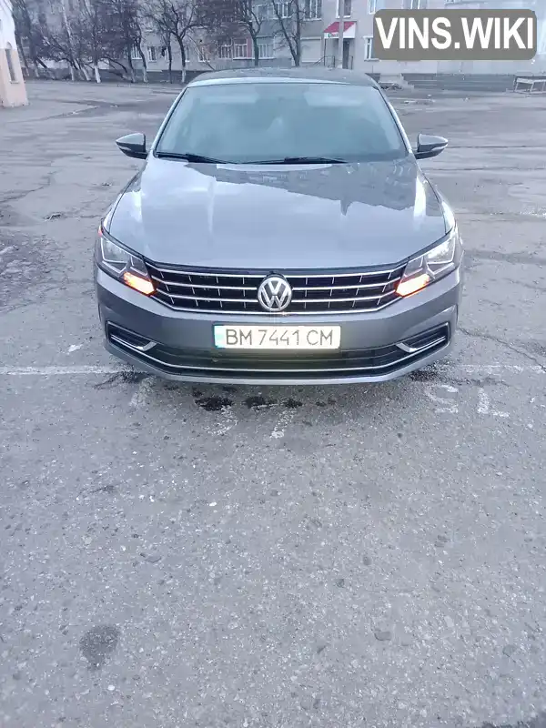 Седан Volkswagen Passat 2017 1.8 л. обл. Сумська, Ромни - Фото 1/9