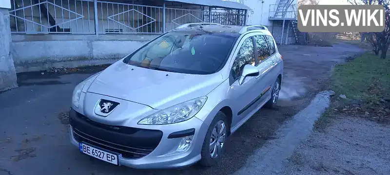 Універсал Peugeot 308 2009 1.6 л. Автомат обл. Миколаївська, Миколаїв - Фото 1/9