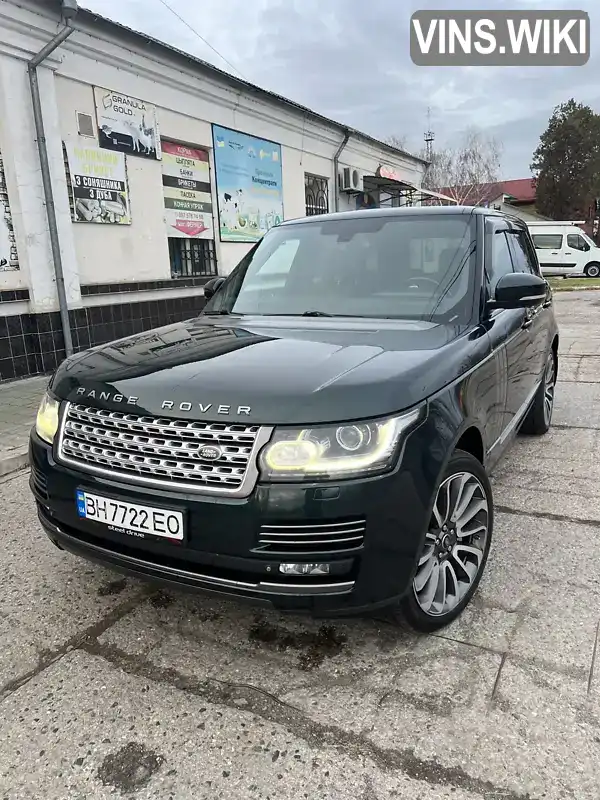 Позашляховик / Кросовер Land Rover Range Rover 2014 5 л. Автомат обл. Одеська, Одеса - Фото 1/21