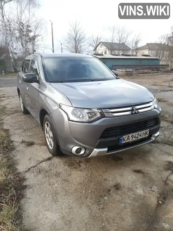 Позашляховик / Кросовер Mitsubishi Outlander 2014 2.36 л. обл. Житомирська, Олевськ - Фото 1/7