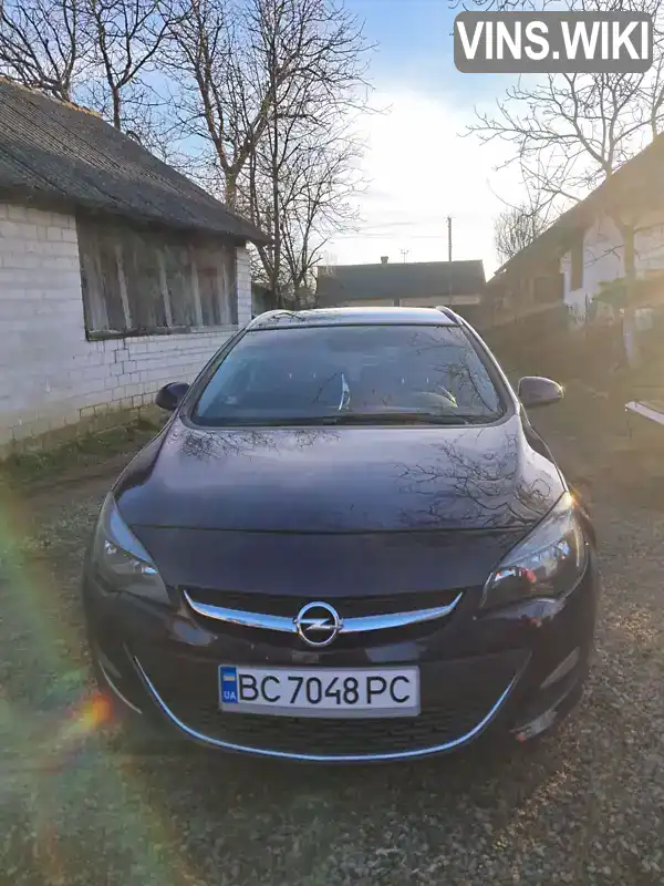 Універсал Opel Astra 2013 1.69 л. Ручна / Механіка обл. Львівська, Жидачів - Фото 1/9