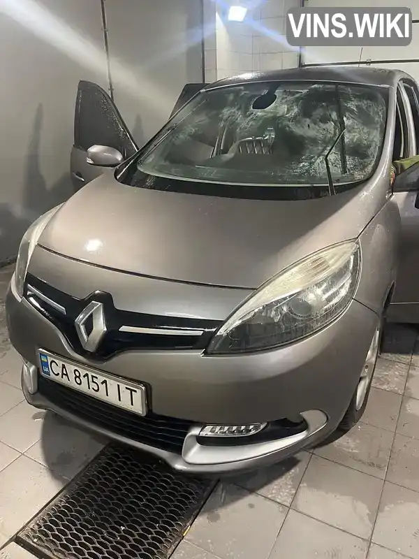 Мінівен Renault Grand Scenic 2014 1.5 л. Ручна / Механіка обл. Київська, Біла Церква - Фото 1/9