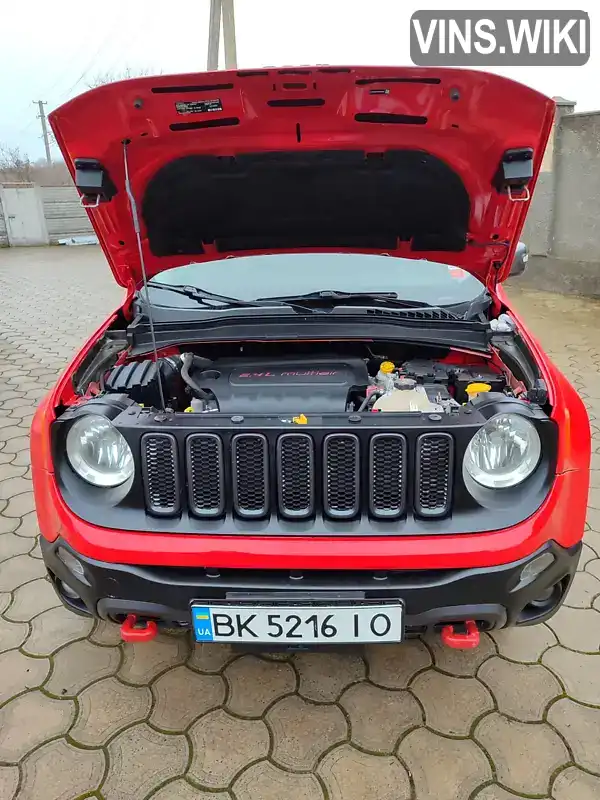 ZACCJBCT4GPD58492 Jeep Renegade 2016 Позашляховик / Кросовер 2.36 л. Фото 6