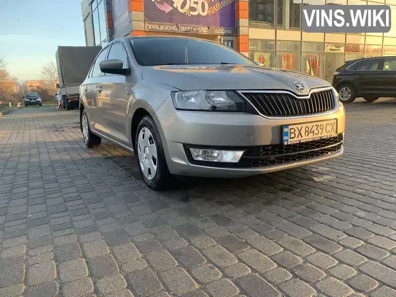 Ліфтбек Skoda Rapid 2013 1.6 л. Ручна / Механіка обл. Хмельницька, Хмельницький - Фото 1/15