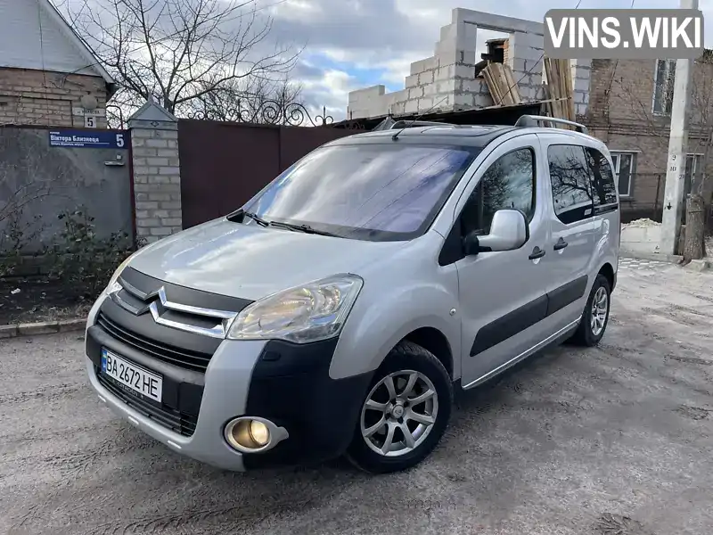 Мінівен Citroen Berlingo 2009 1.6 л. Ручна / Механіка обл. Кіровоградська, Кропивницький (Кіровоград) - Фото 1/16