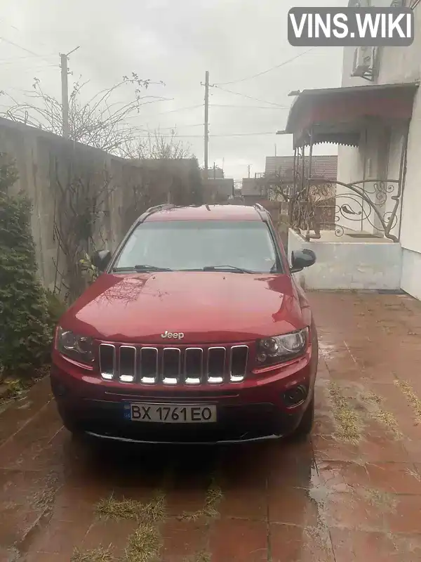 Позашляховик / Кросовер Jeep Compass 2015 2.4 л. Автомат обл. Хмельницька, Славута - Фото 1/3