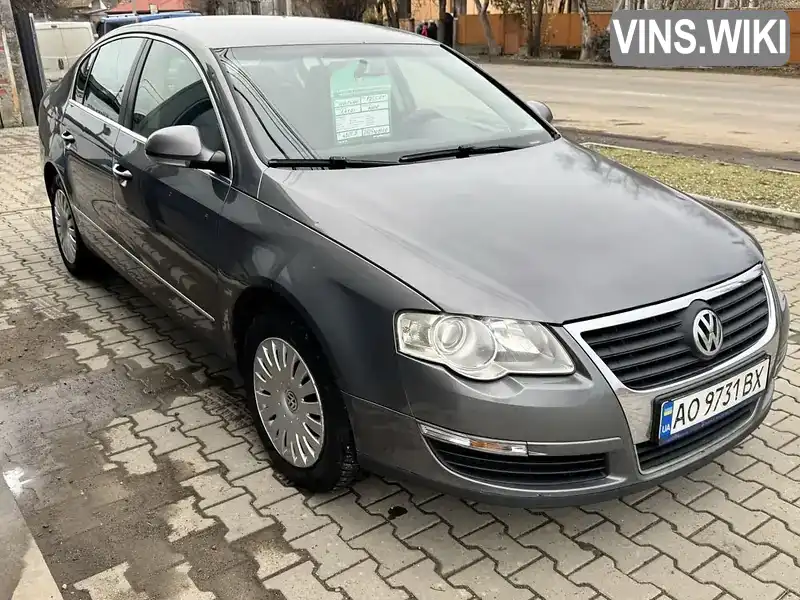 Седан Volkswagen Passat 2008 1.9 л. Ручна / Механіка обл. Закарпатська, Берегове - Фото 1/9