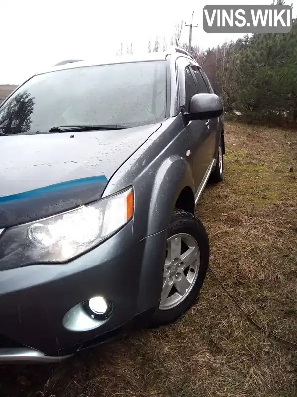 Позашляховик / Кросовер Mitsubishi Outlander 2008 2.4 л. Варіатор обл. Полтавська, Кобеляки - Фото 1/8