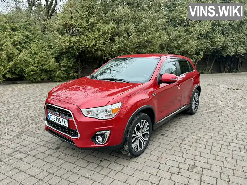 Позашляховик / Кросовер Mitsubishi ASX 2016 2.27 л. Автомат обл. Івано-Франківська, Калуш - Фото 1/21