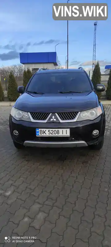 Позашляховик / Кросовер Mitsubishi Outlander 2007 2 л. Ручна / Механіка обл. Рівненська, Сарни - Фото 1/17