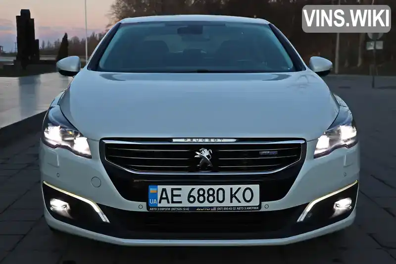 Седан Peugeot 508 2016 2 л. Автомат обл. Полтавская, Кременчуг - Фото 1/21