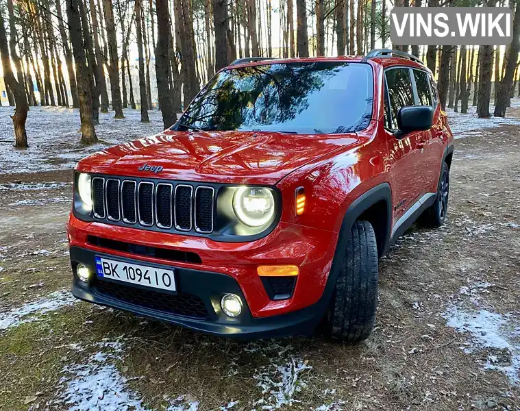 Позашляховик / Кросовер Jeep Renegade 2021 null_content л. Автомат обл. Рівненська, Вараш (Кузнецовськ) - Фото 1/21