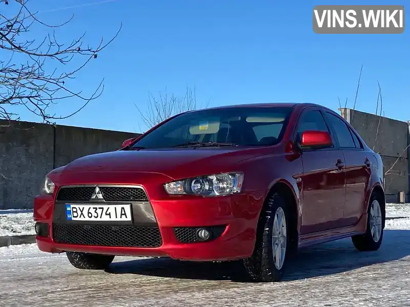 Седан Mitsubishi Lancer 2010 2 л. Ручна / Механіка обл. Хмельницька, Хмельницький - Фото 1/21