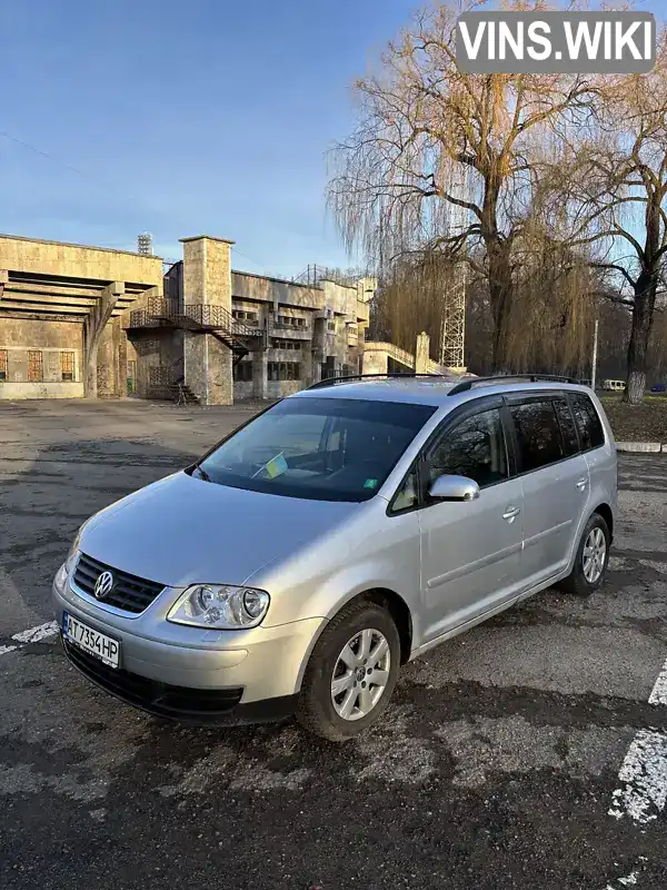 Мінівен Volkswagen Touran 2006 1.98 л. Ручна / Механіка обл. Івано-Франківська, Івано-Франківськ - Фото 1/9