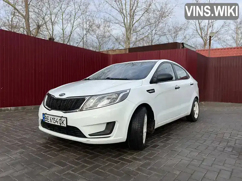 Седан Kia Rio 2012 1.4 л. Ручна / Механіка обл. Миколаївська, Миколаїв - Фото 1/21