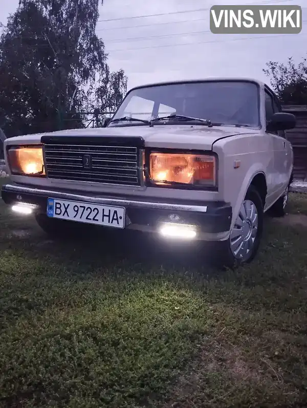 Седан ВАЗ / Lada 2107 1987 null_content л. Ручна / Механіка обл. Хмельницька, Старокостянтинів - Фото 1/7