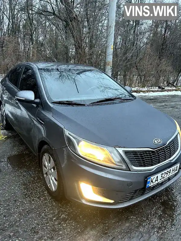 Седан Kia Rio 2011 1.59 л. Автомат обл. Київська, Київ - Фото 1/11