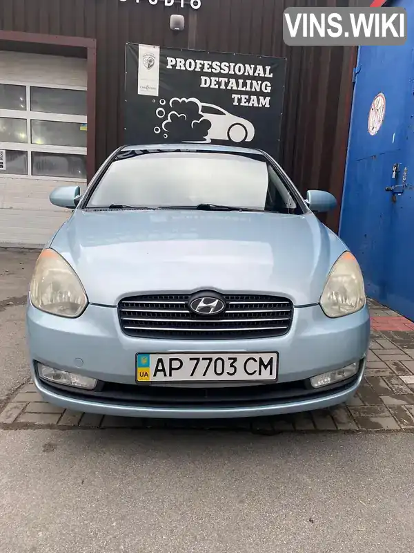 Седан Hyundai Accent 2008 1.4 л. Автомат обл. Запорізька, Запоріжжя - Фото 1/21