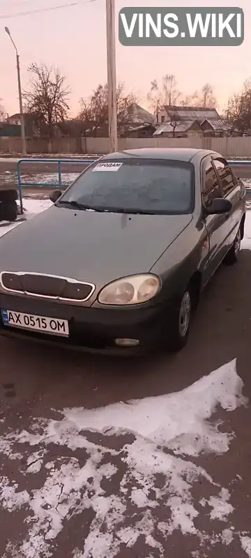 Седан Daewoo Lanos 2006 1.5 л. обл. Харківська, Лозова - Фото 1/5