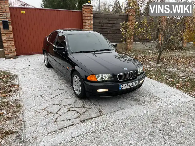 Седан BMW 3 Series 2001 2.2 л. Ручна / Механіка обл. Запорізька, Запоріжжя - Фото 1/21