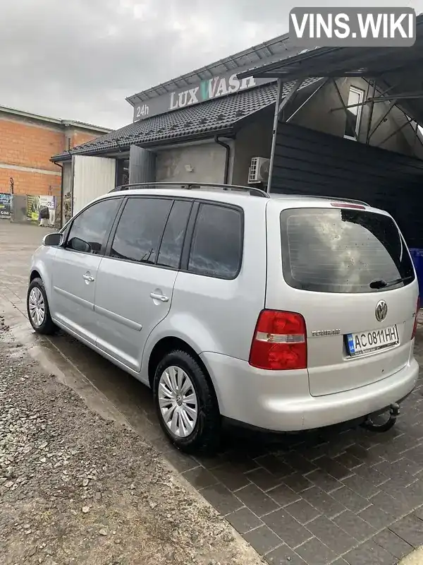 Мінівен Volkswagen Touran 2004 1.9 л. Ручна / Механіка обл. Волинська, Камінь-Каширський - Фото 1/11