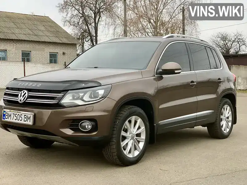 Позашляховик / Кросовер Volkswagen Tiguan 2013 1.97 л. Типтронік обл. Сумська, Кролевець - Фото 1/21