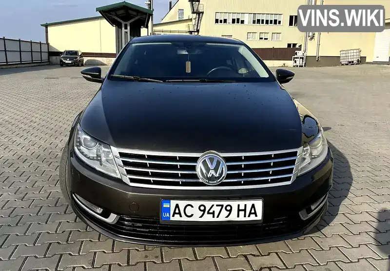 Купе Volkswagen CC / Passat CC 2012 1.98 л. Робот обл. Волынская, Луцк - Фото 1/19