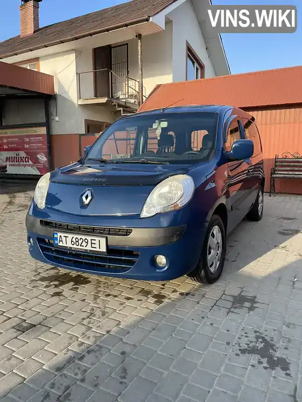 Мінівен Renault Kangoo 2010 1.46 л. Ручна / Механіка обл. Івано-Франківська, Косів - Фото 1/11